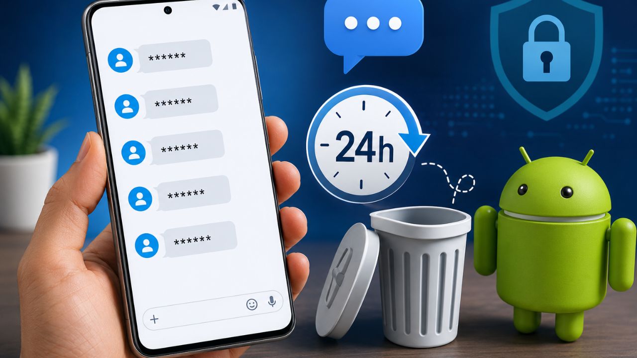 How to Turn On Auto-Delete for OTP Messages After 24 Hours on Android